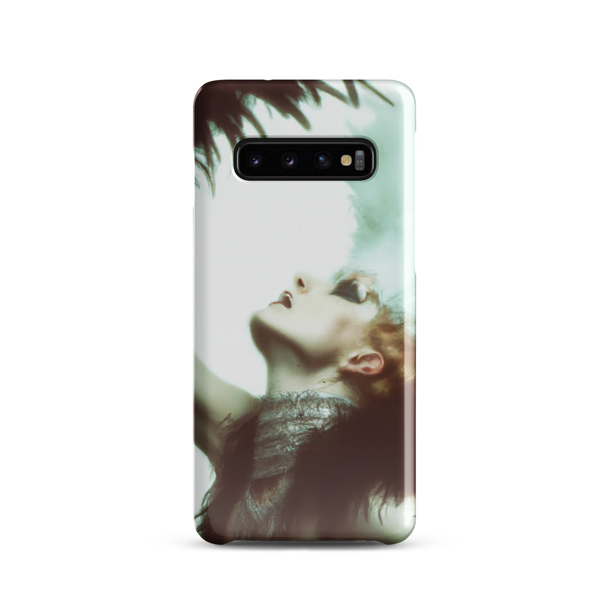  Samsung Phone case with a Follies Bergere dancer with lots of plumage