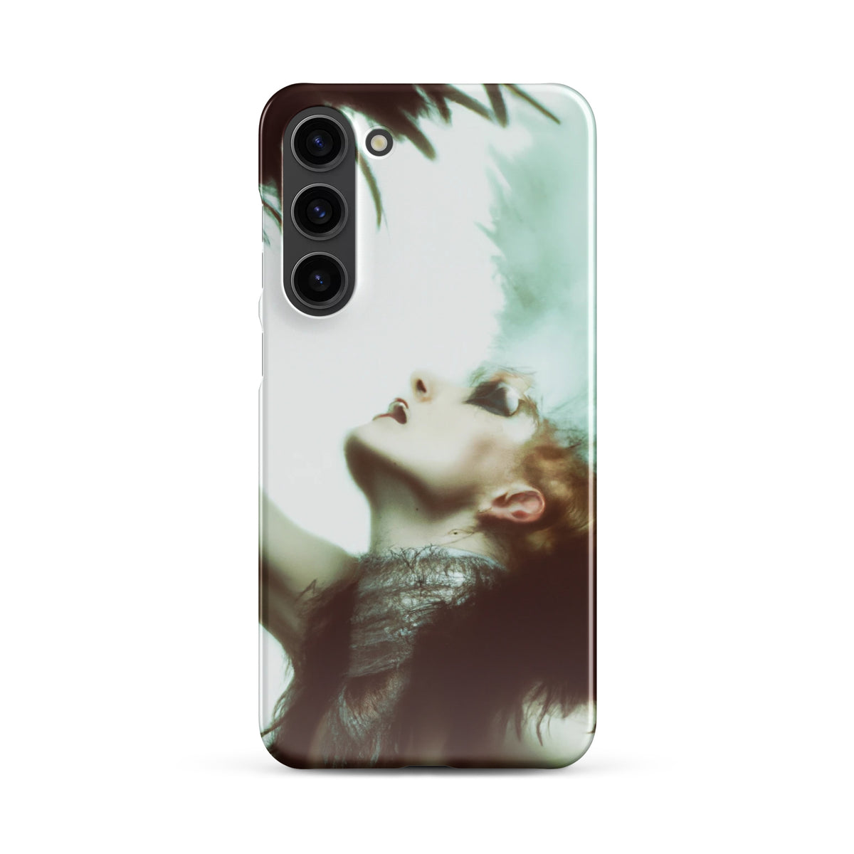  Samsung Phone case with a Follies Bergere dancer with lots of plumage